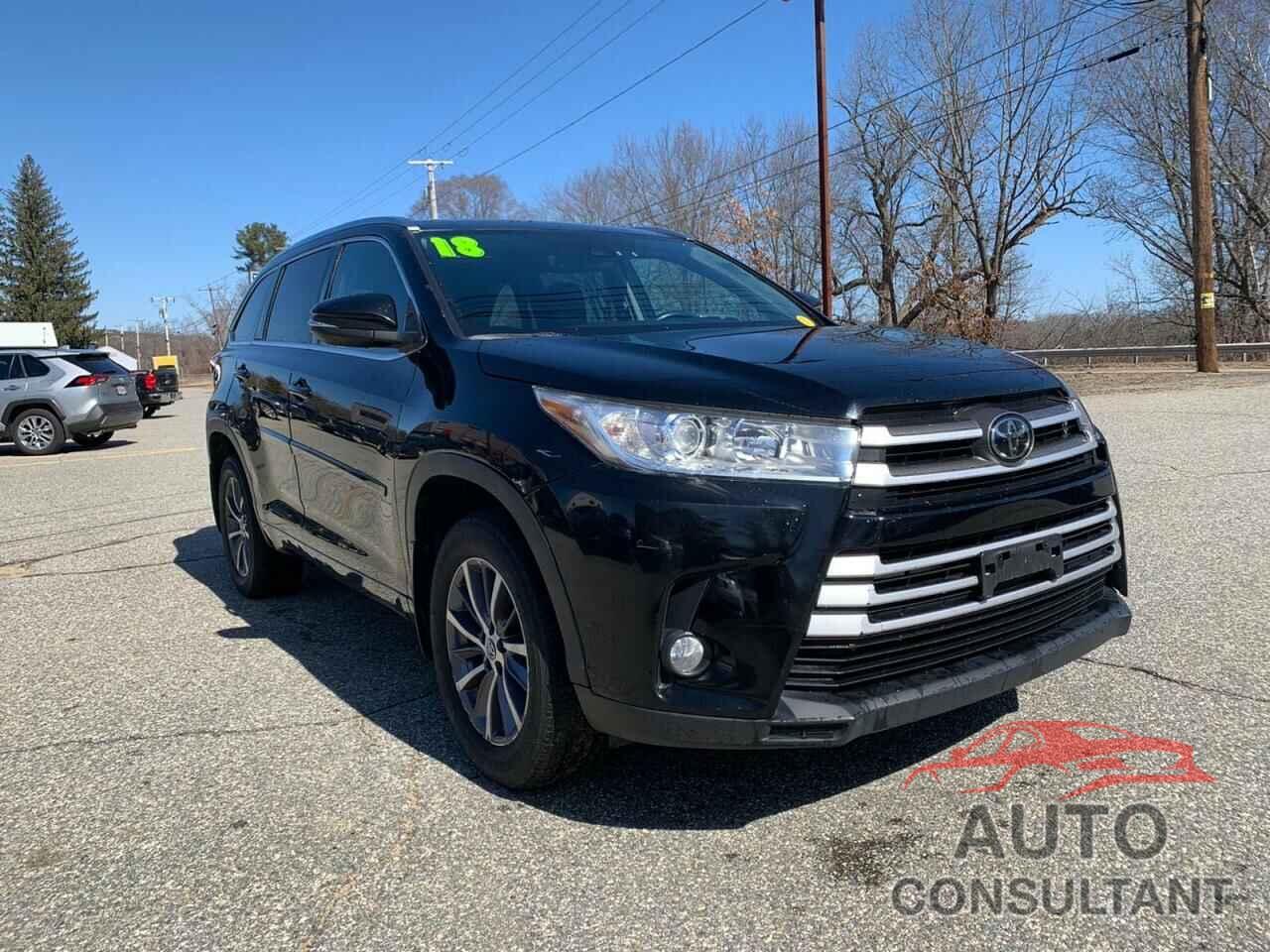 TOYOTA HIGHLANDER 2018 - 5TDJZRFH8JS534339