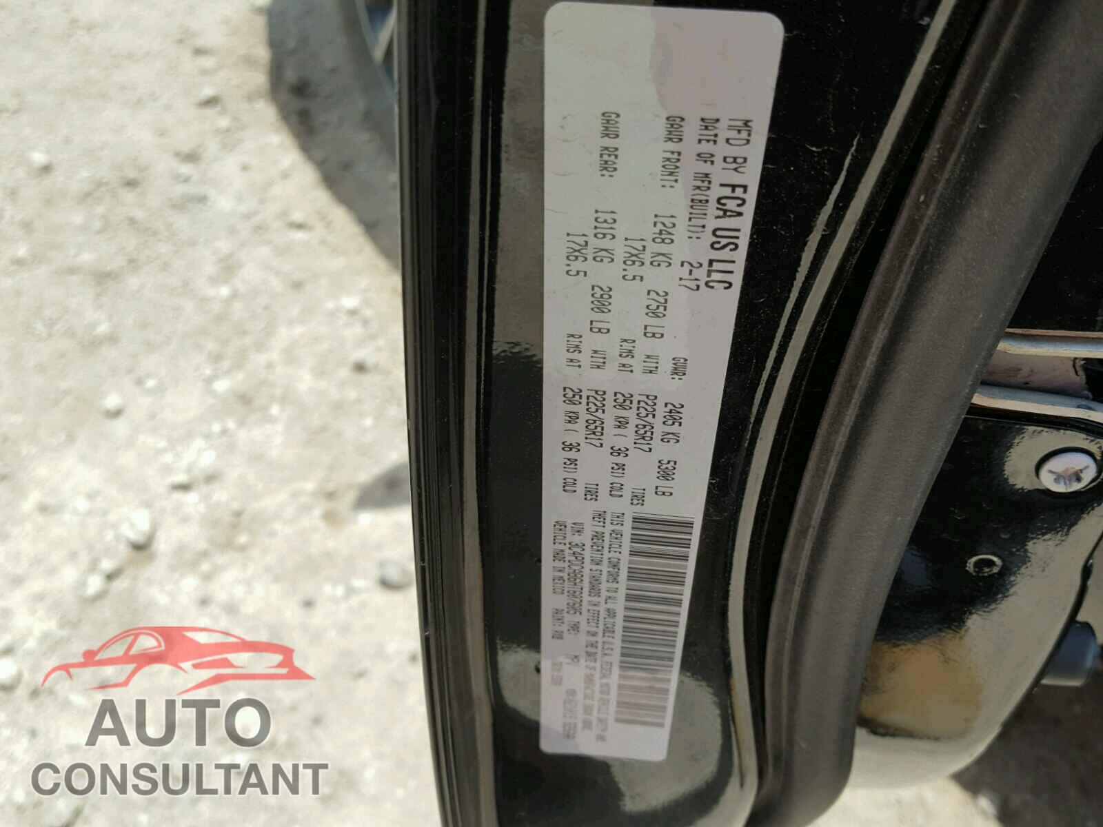 DODGE JOURNEY SE 2017 - 3C4PDCAB6HT607605
