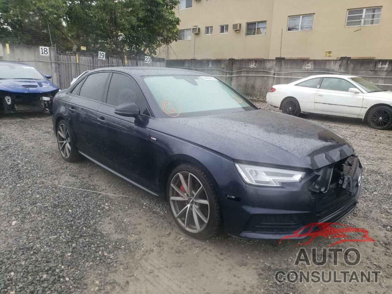 AUDI A4 2018 - WAUENAF43JA124411