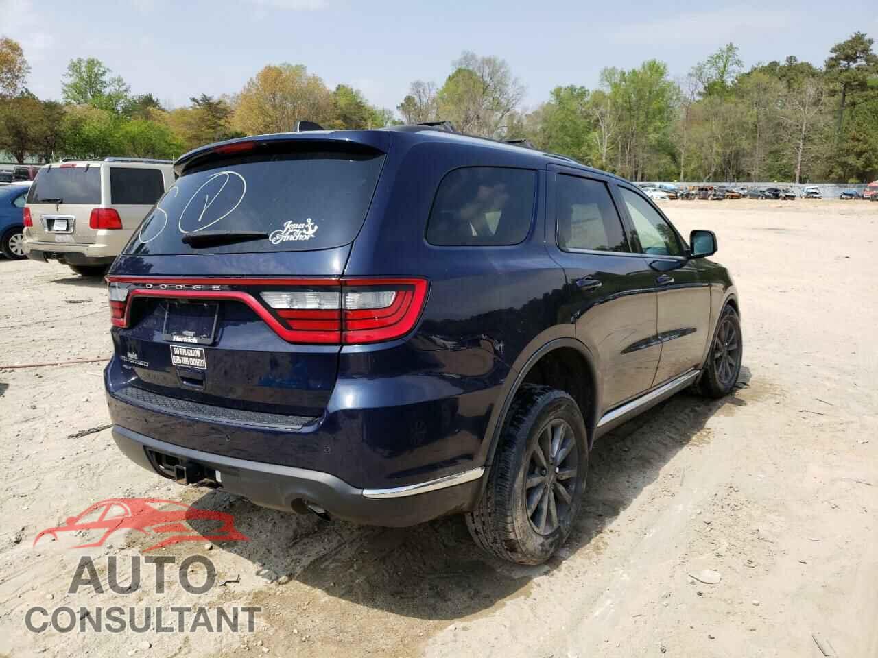 DODGE DURANGO 2017 - 1C4RDJAG6HC709684