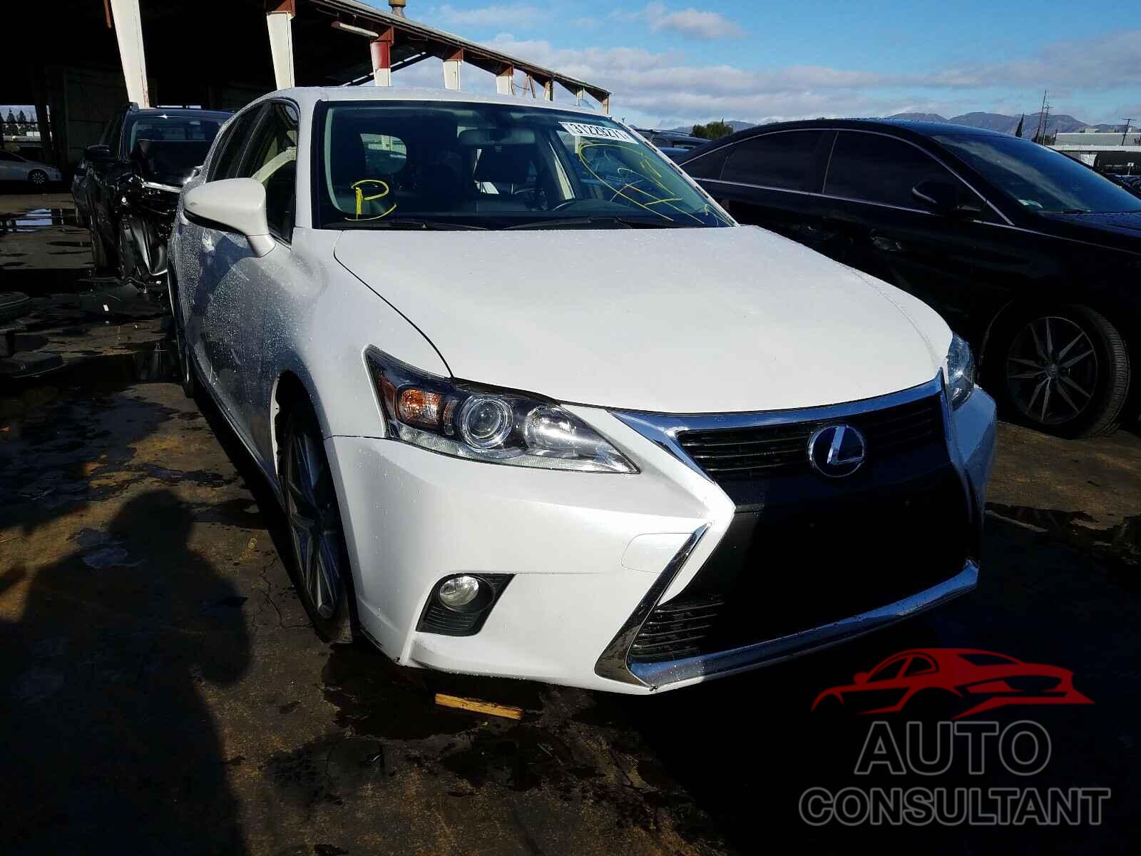 LEXUS CT 200 2016 - JTHKD5BH6G2252698
