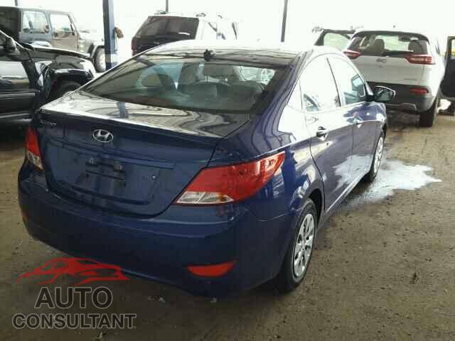 HYUNDAI ACCENT 2016 - KMHCT4AE4GU071982