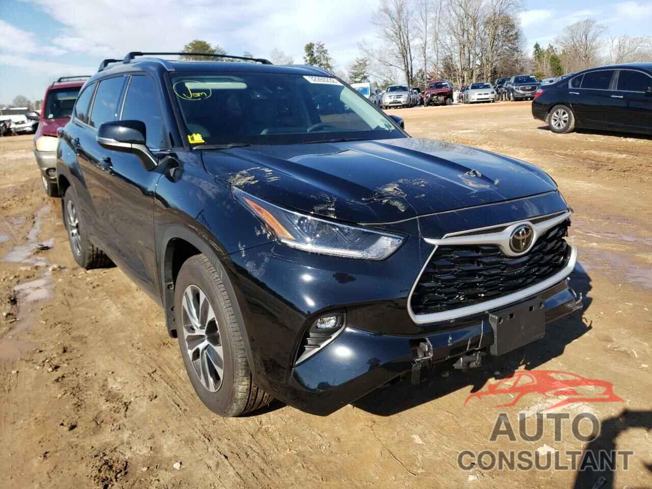 TOYOTA HIGHLANDER 2021 - 5TDGZRBH6MS545179