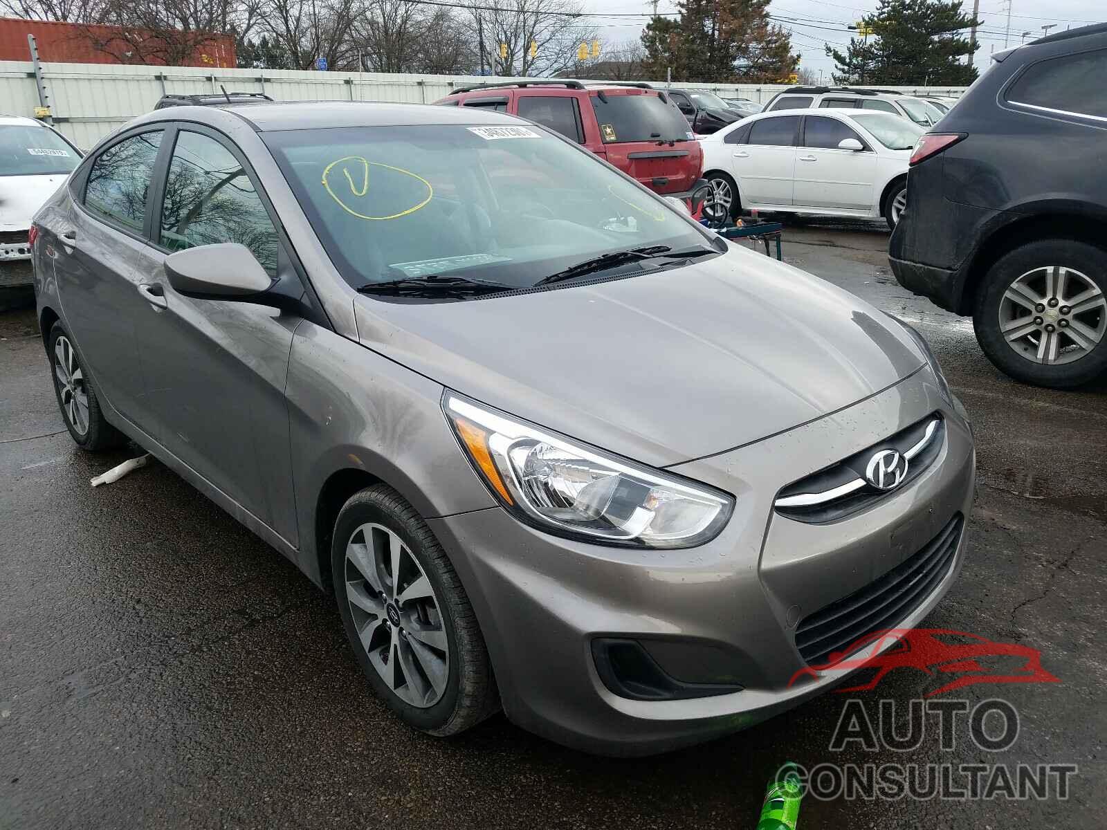 HYUNDAI ACCENT 2017 - KMHCT4AE6HU373968