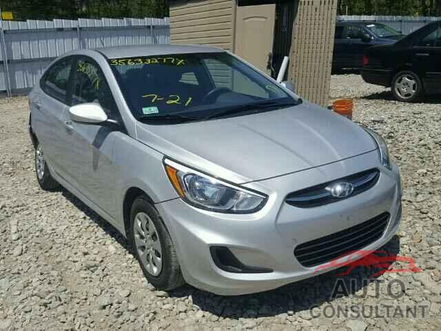 HYUNDAI ACCENT 2016 - KMHCT4AE9GU104068