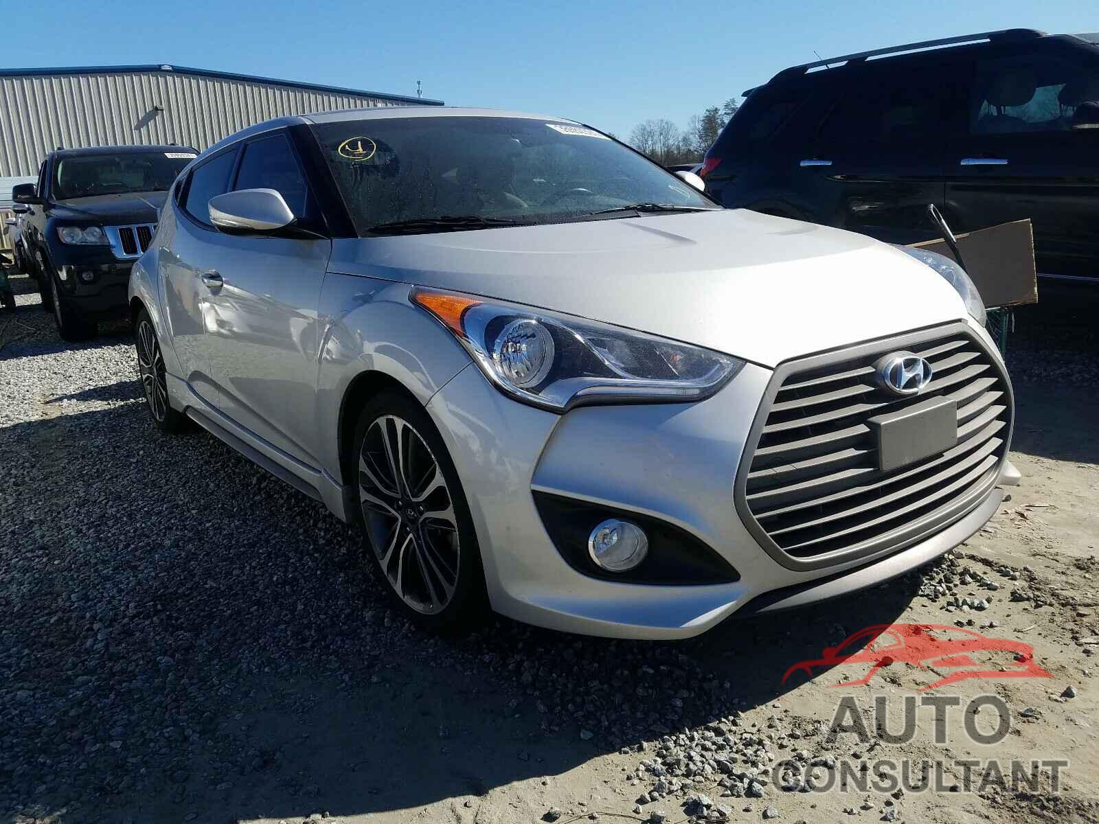 HYUNDAI VELOSTER 2016 - KMHTC6AE4GU291585