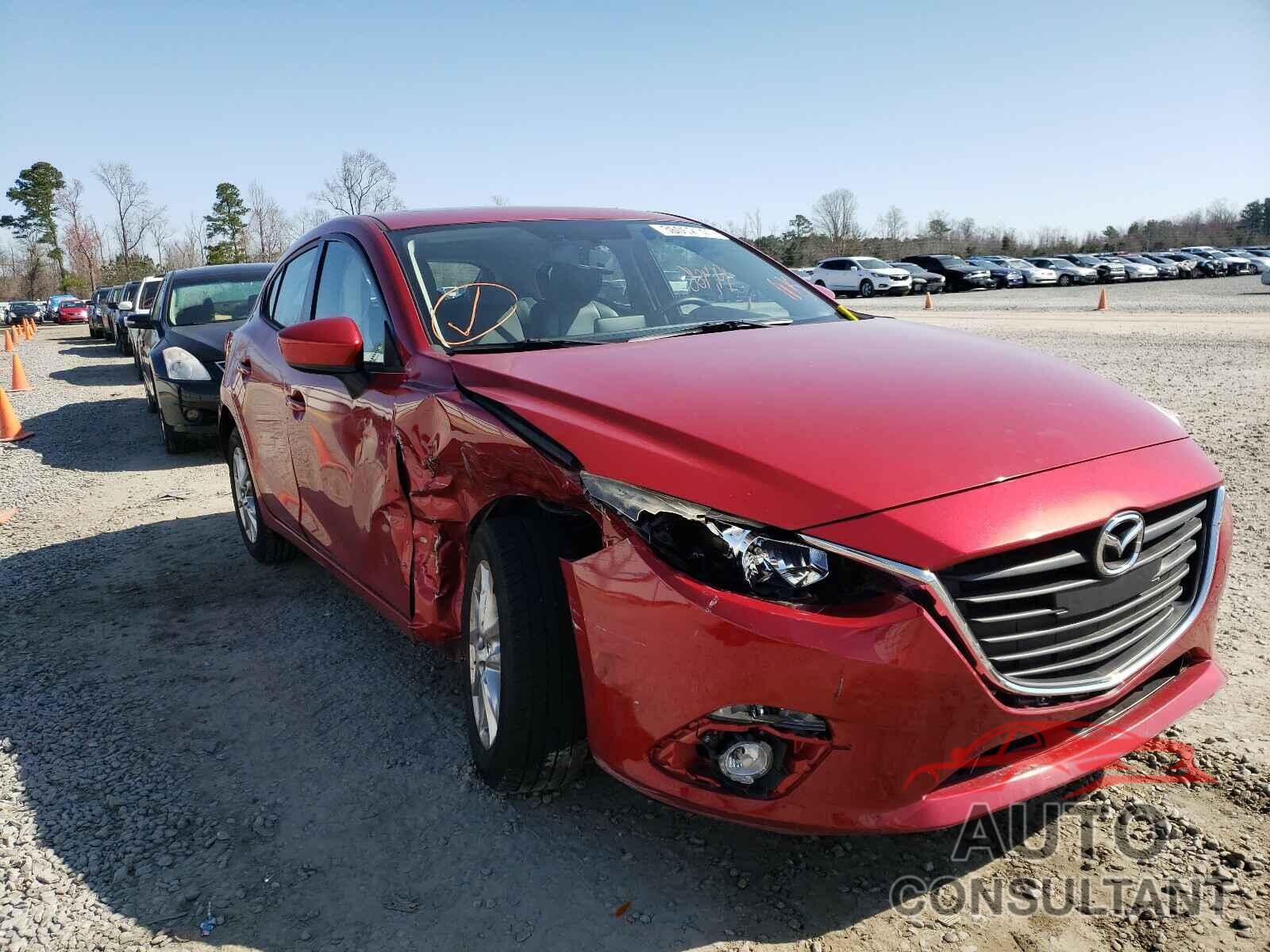 MAZDA 3 2016 - JM1BM1N77G1315598