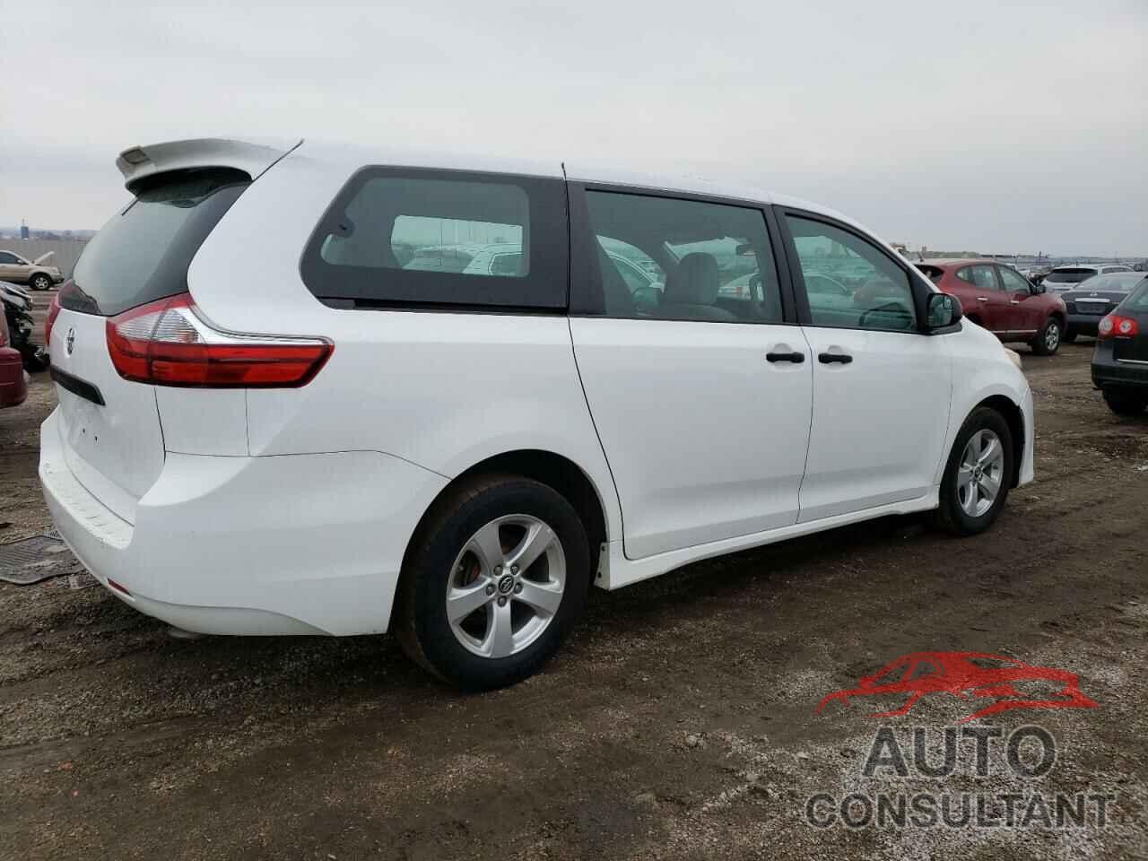 TOYOTA SIENNA 2018 - 5TDZZ3DC4JS929965
