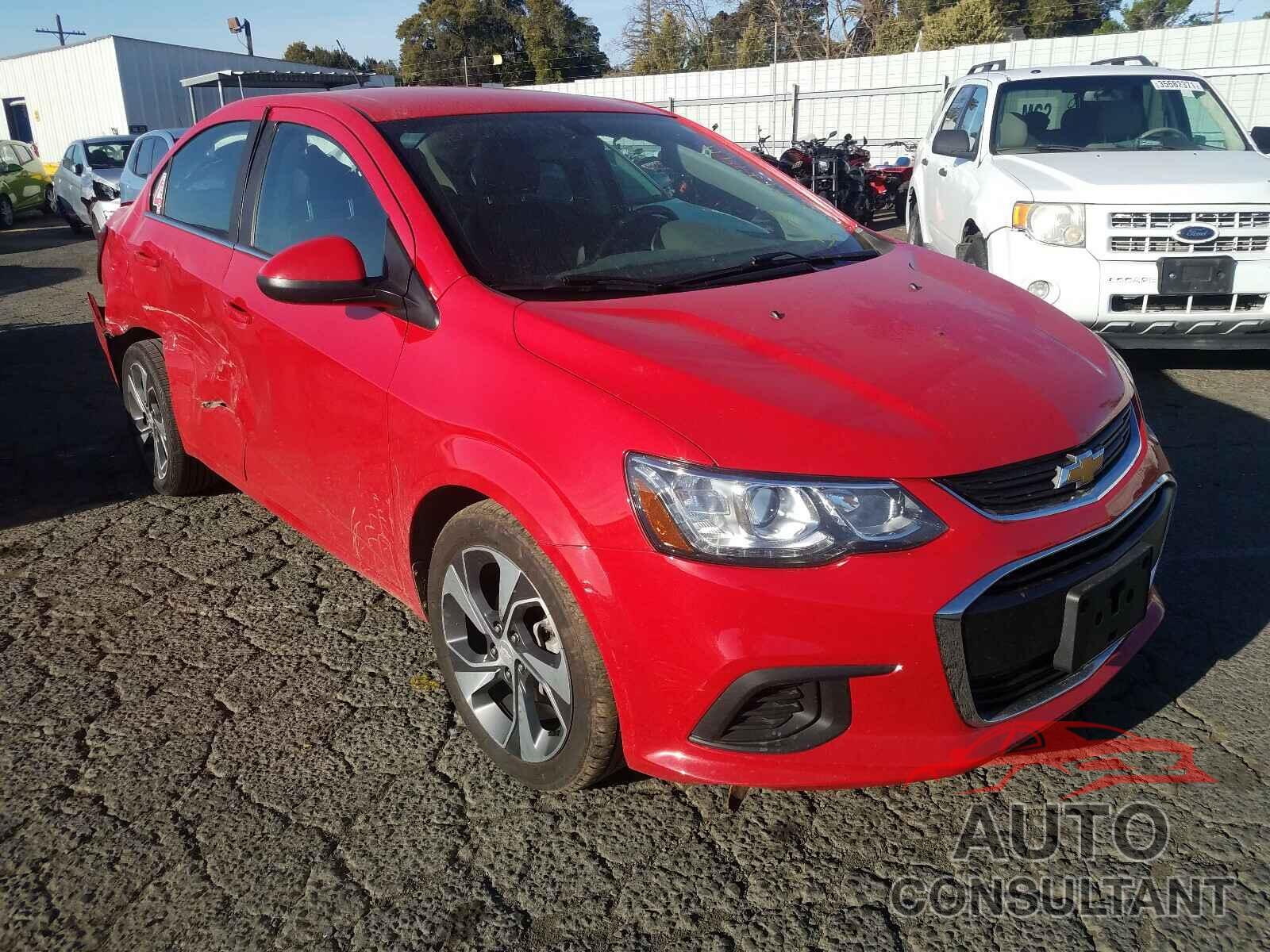 CHEVROLET SONIC 2019 - 1G1JF5SB5K4123702