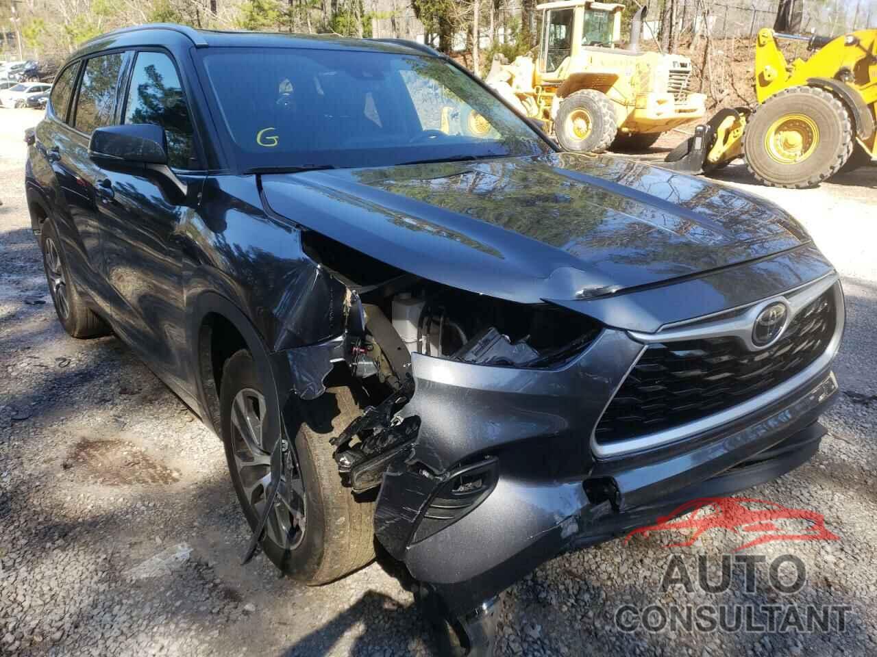 TOYOTA HIGHLANDER 2020 - 5TDGZRAH1LS030400