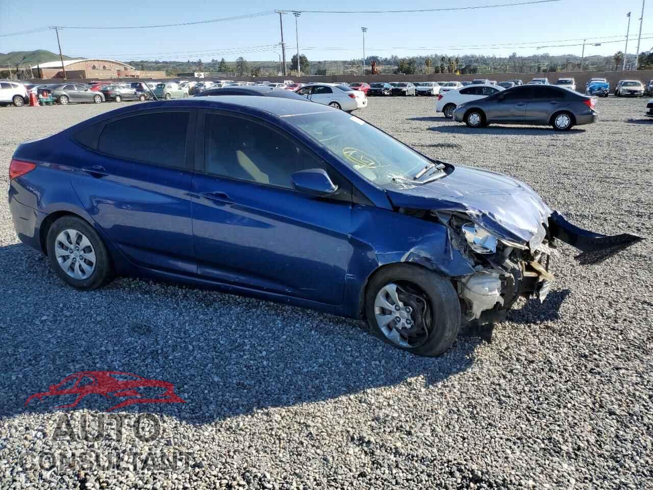 HYUNDAI ACCENT 2017 - KMHCT4AE2HU286133