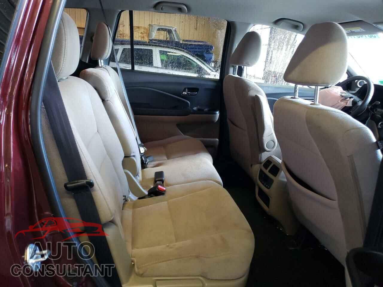 HONDA PILOT 2021 - 5FNYF6H37MB061243