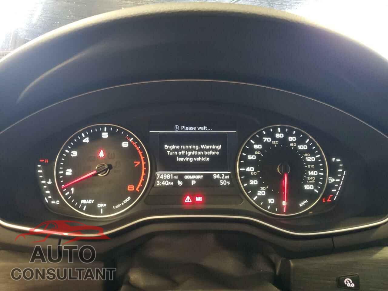 AUDI A4 2017 - WAUANAF46HN059877