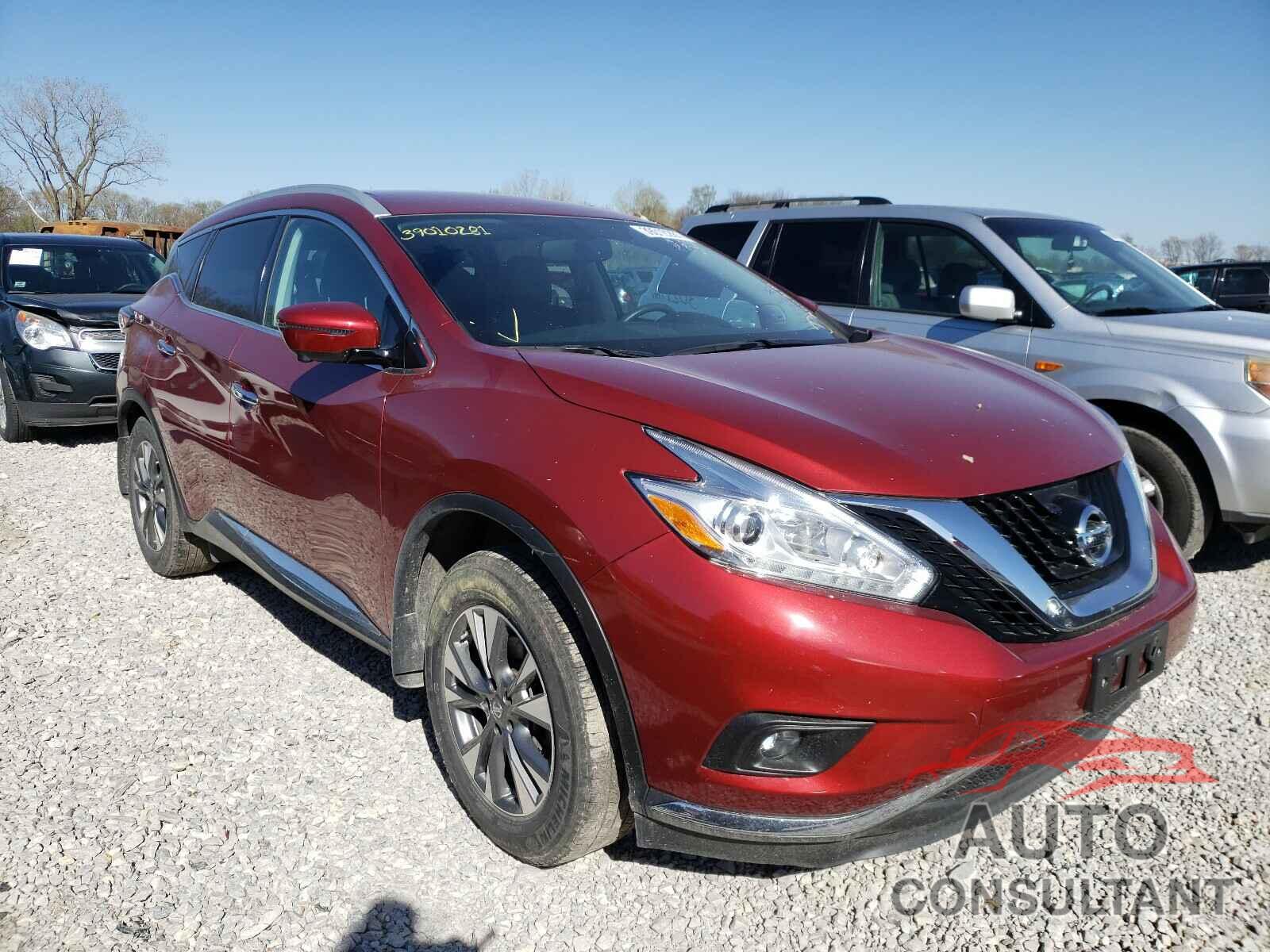 NISSAN MURANO 2017 - 5N1AZ2MH6HN120322