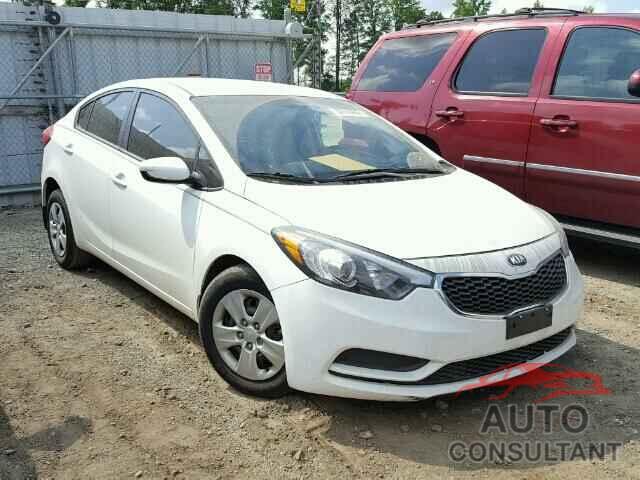 KIA FORTE 2016 - KNAFK4A64G5552318