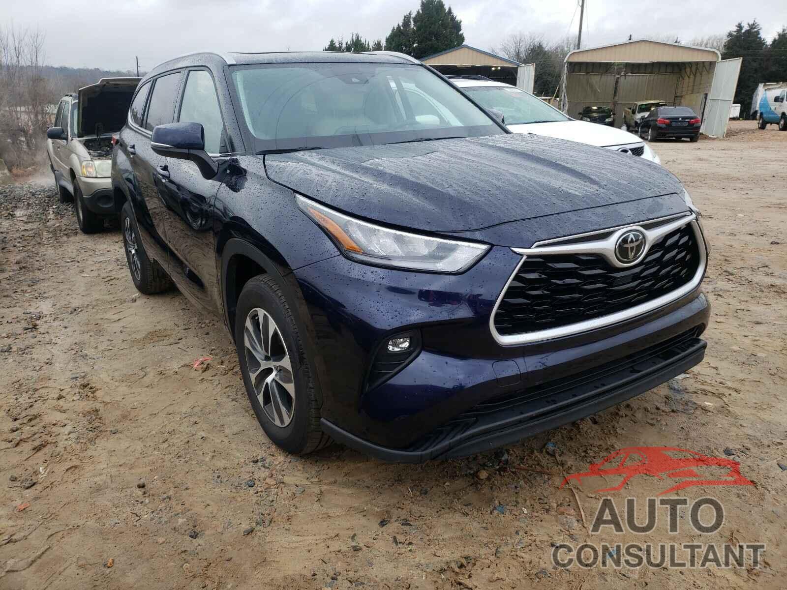 TOYOTA HIGHLANDER 2020 - 5TDGZRAH7LS007073