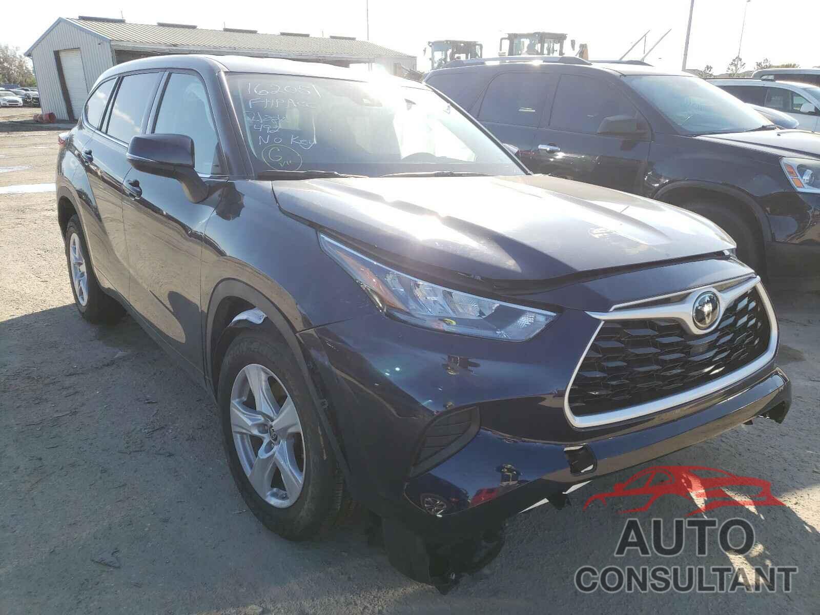 TOYOTA HIGHLANDER 2020 - 5TDCZRAH1LS508894