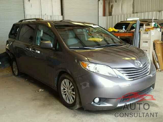 TOYOTA SIENNA 2017 - 5TDYZ3DC5HS792640