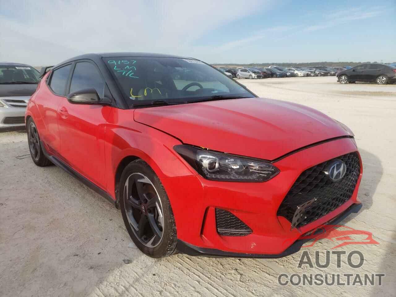 HYUNDAI VELOSTER 2019 - KMHTH6AB3KU005516