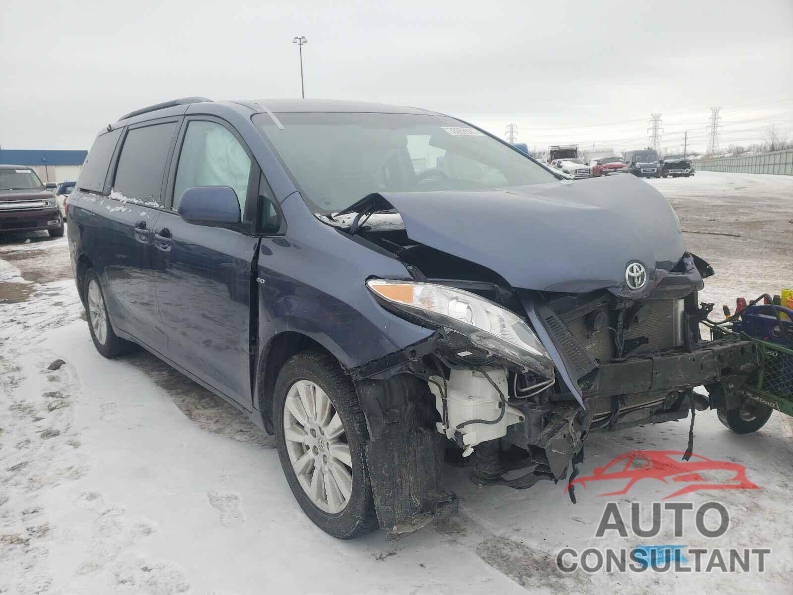 TOYOTA SIENNA 2017 - 5TDJZ3DC8HS175850