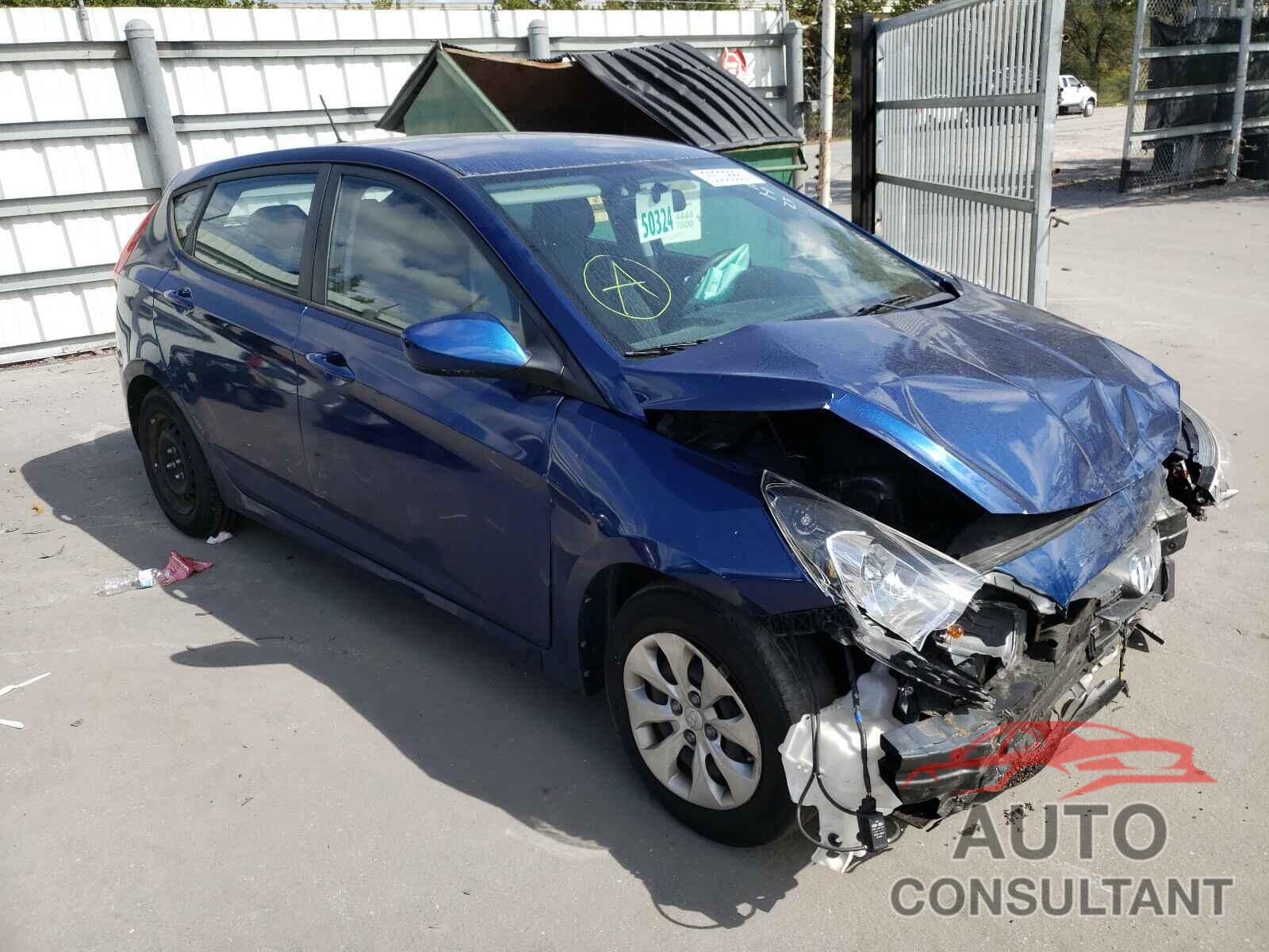 HYUNDAI ACCENT 2017 - KMHCT5AE8HU313311