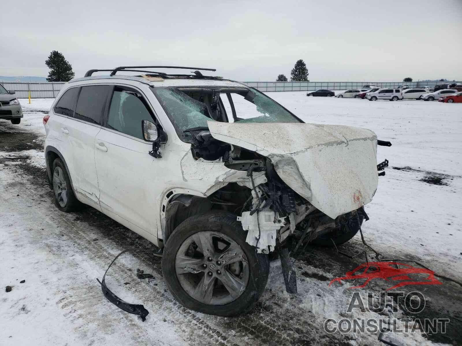 TOYOTA HIGHLANDER 2017 - 5TDDZRFH5HS462457