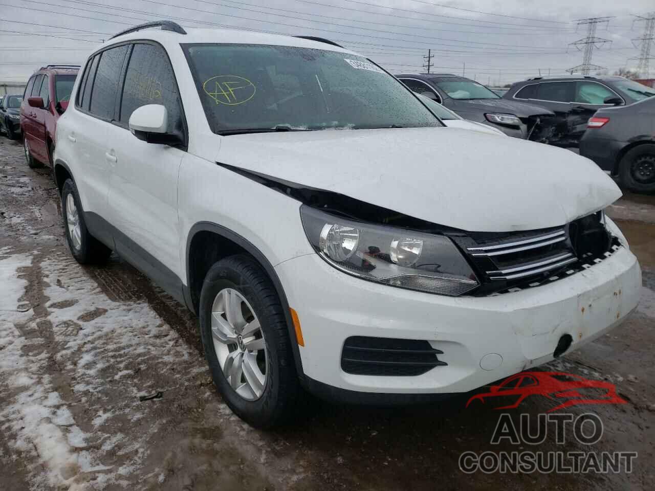 VOLKSWAGEN TIGUAN 2017 - WVGBV7AX4HK034341