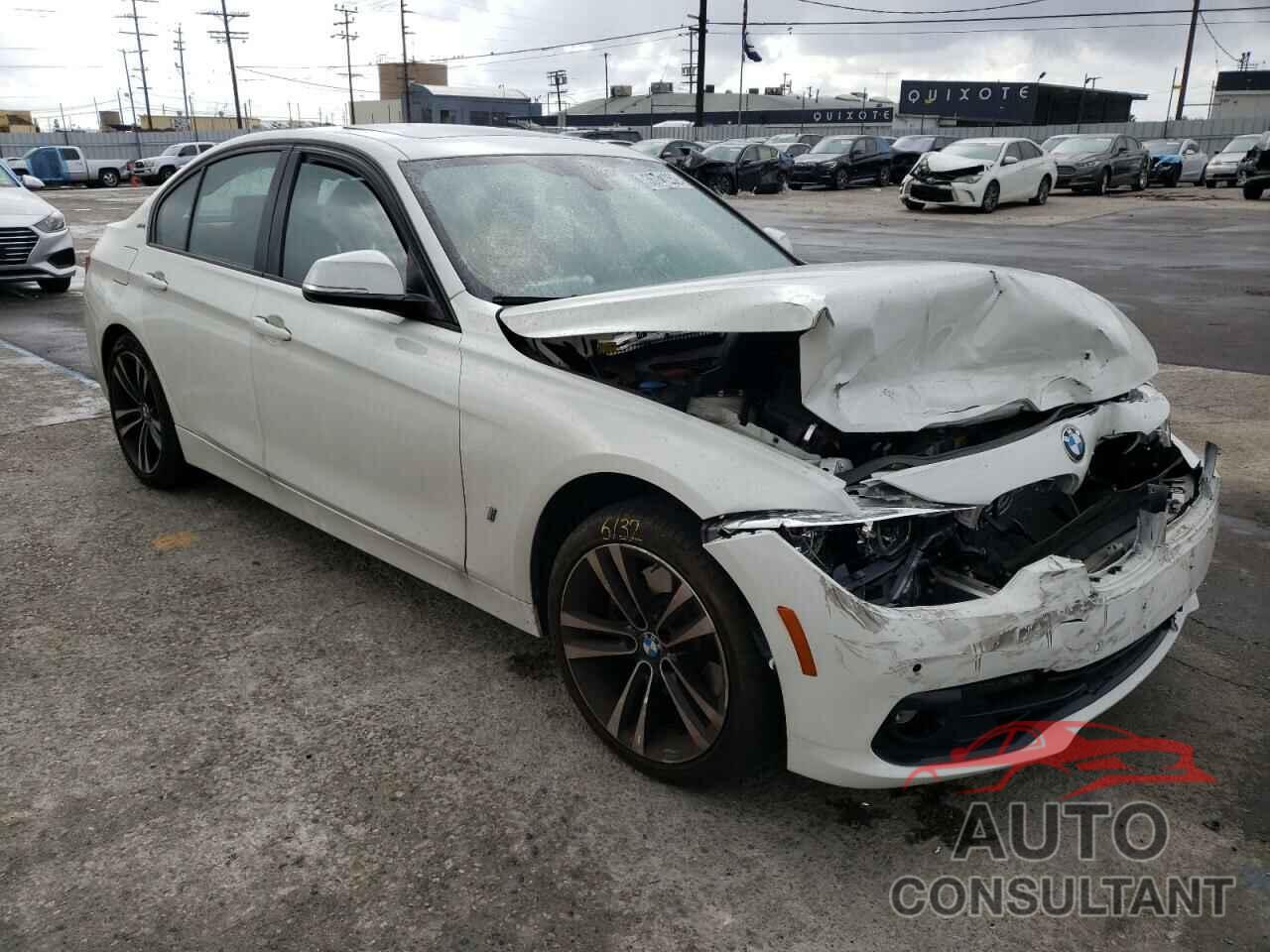 BMW 3 SERIES 2018 - WBA8E1C52JA758965