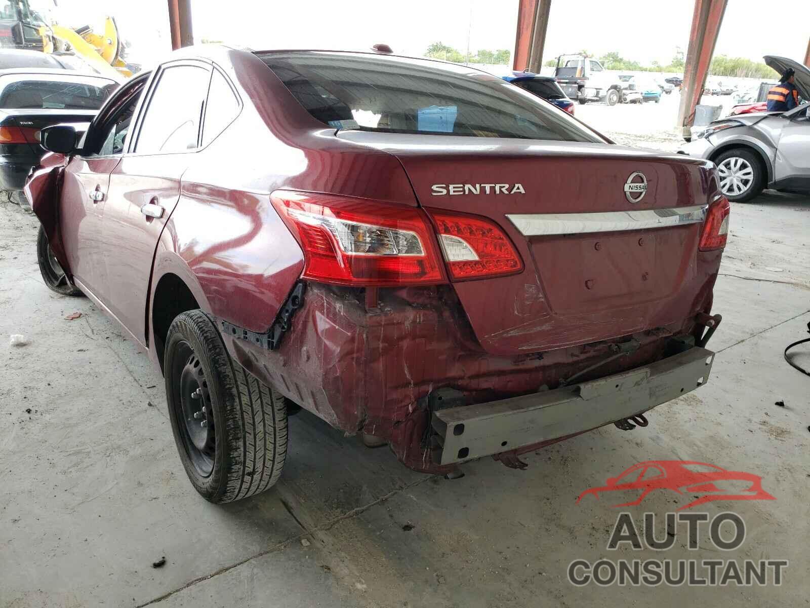 NISSAN SENTRA 2016 - 3N1AB7AP6GY223844