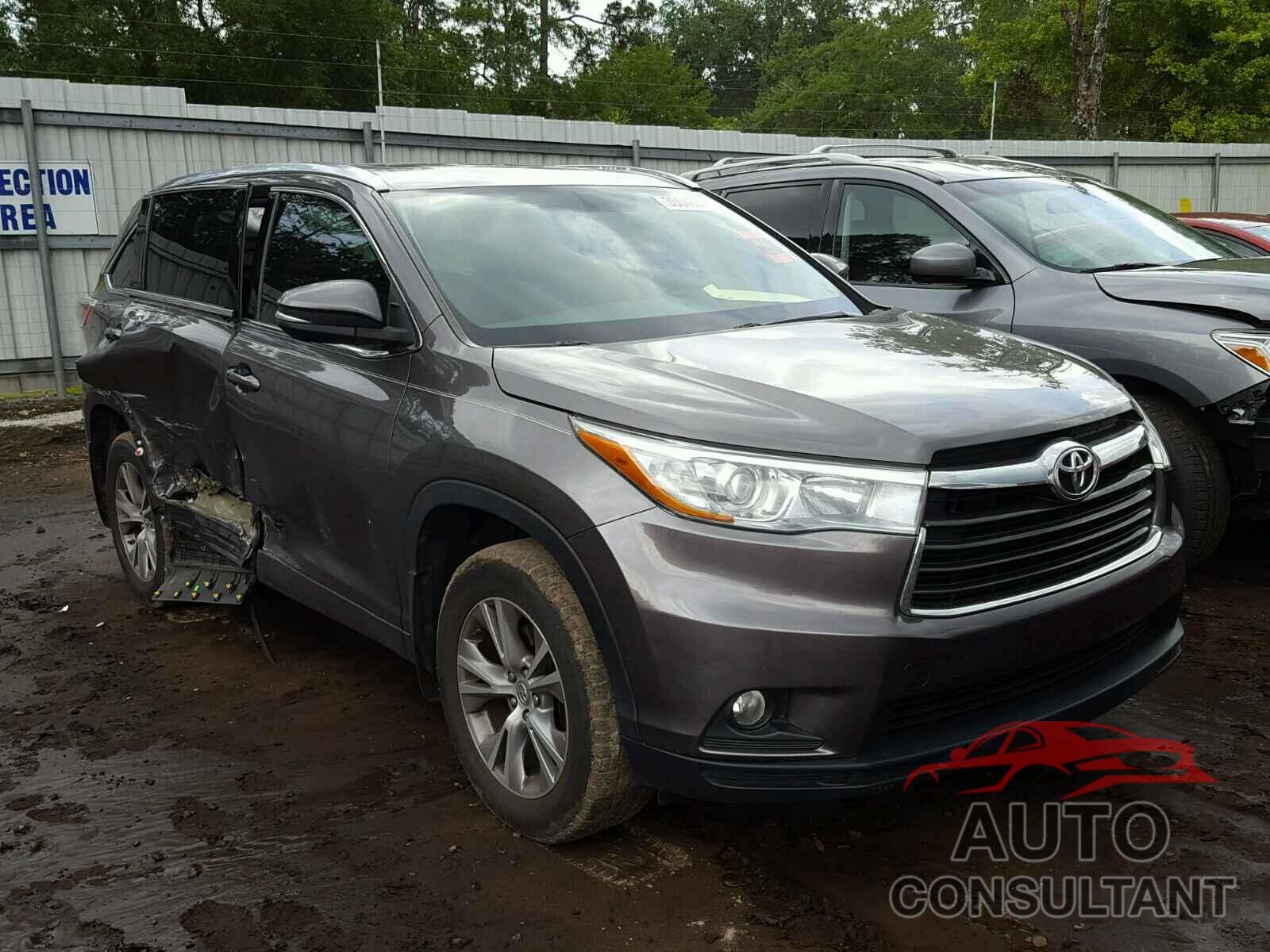 TOYOTA HIGHLANDER 2015 - 5TDKKRFH4FS061605