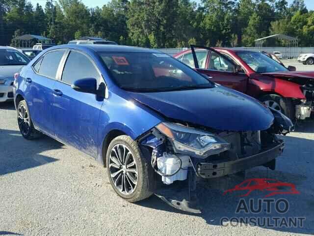 TOYOTA COROLLA 2015 - 2T1BURHE1FC450384