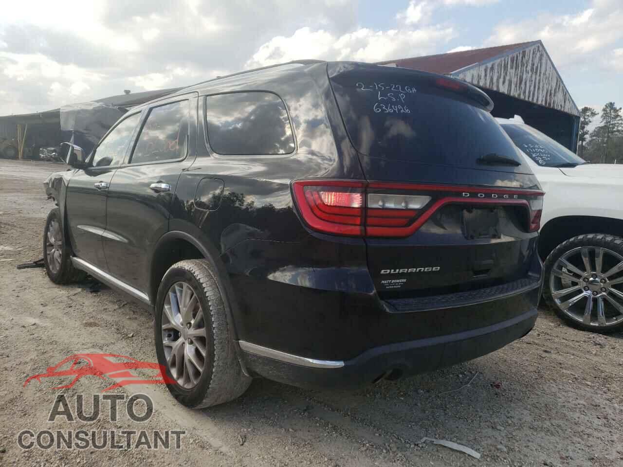DODGE DURANGO 2017 - 1C4RDHAG1HC636426