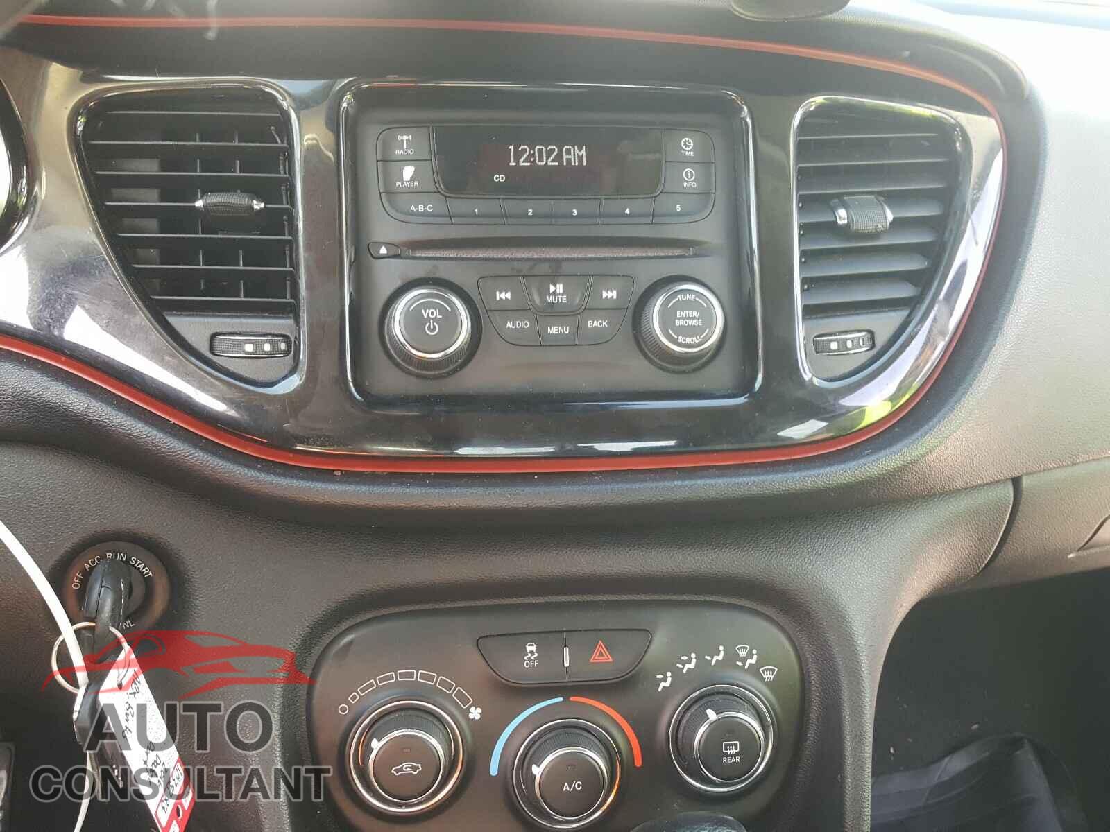 DODGE DART 2016 - 1C3CDFAA8GD529876
