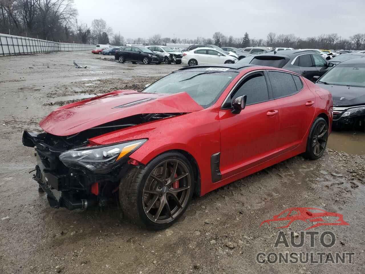 KIA STINGER 2019 - KNAE45LC6K6043557