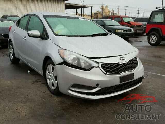 KIA FORTE 2016 - KNAFX4A68G5498183