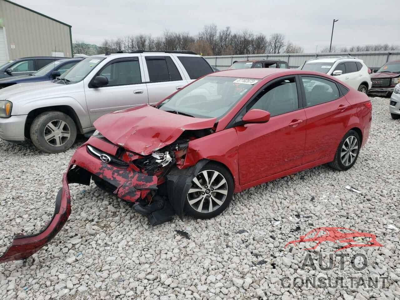 HYUNDAI ACCENT 2017 - KMHCT4AE7HU334628