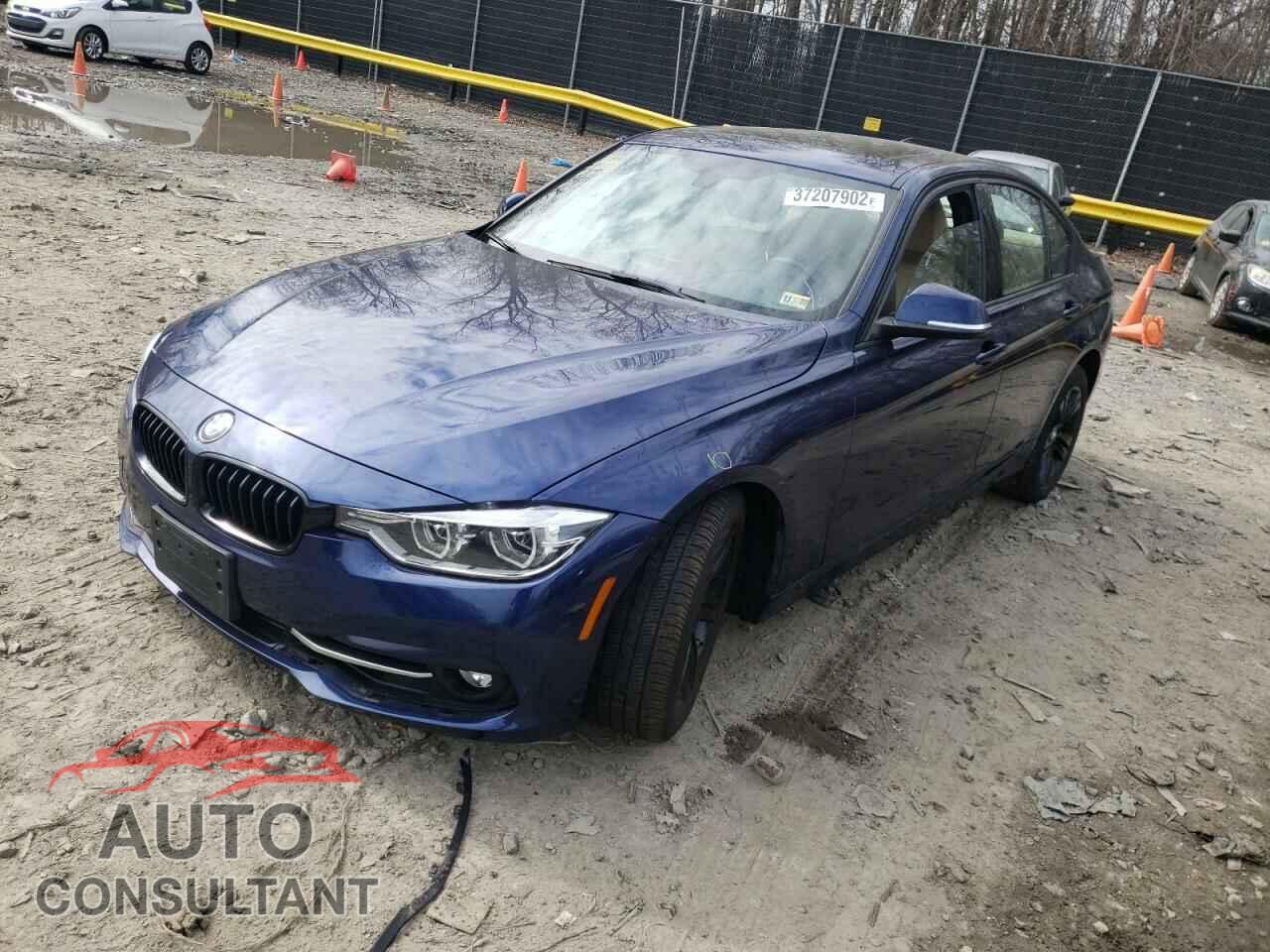BMW 3 SERIES 2016 - WBA8E3G53GNT80002