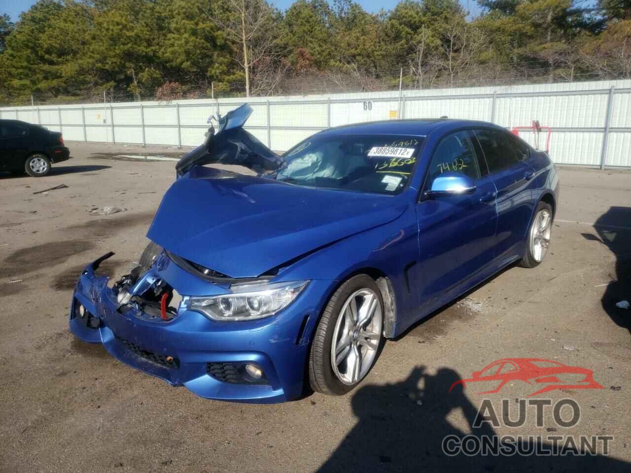 BMW 4 SERIES 2016 - WBA4C9C52GG136603