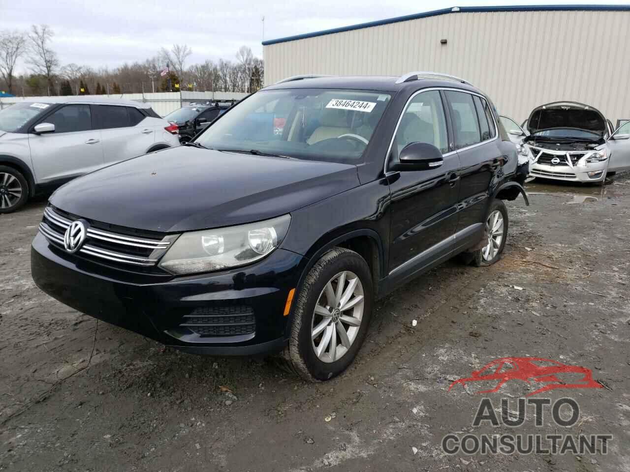 VOLKSWAGEN TIGUAN 2017 - WVGRV7AX6HK034565