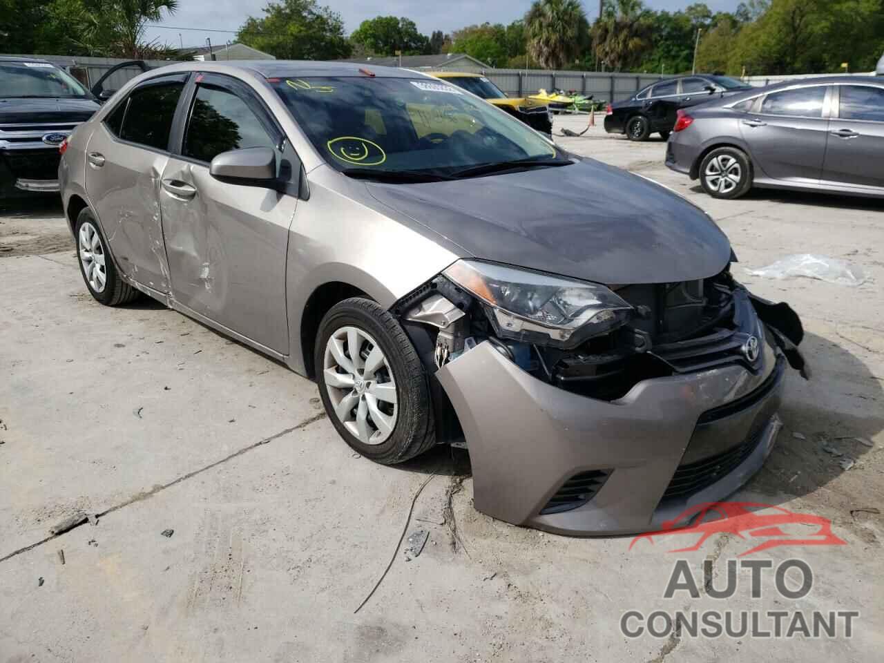 TOYOTA COROLLA 2016 - 2T1BURHE1GC642275