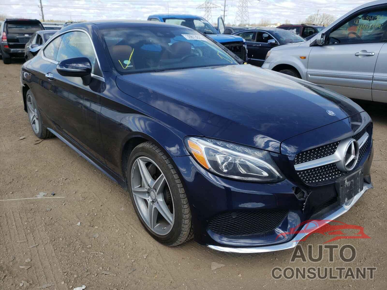 MERCEDES-BENZ C CLASS 2017 - WDDWJ4KB1HF386794