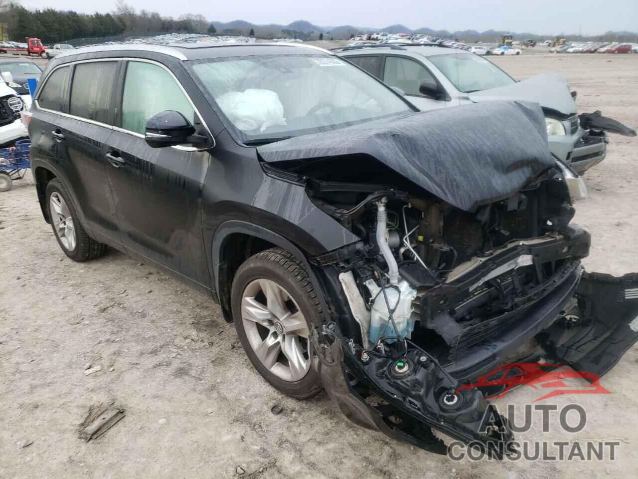 TOYOTA HIGHLANDER 2016 - 5TDDKRFH5GS322170
