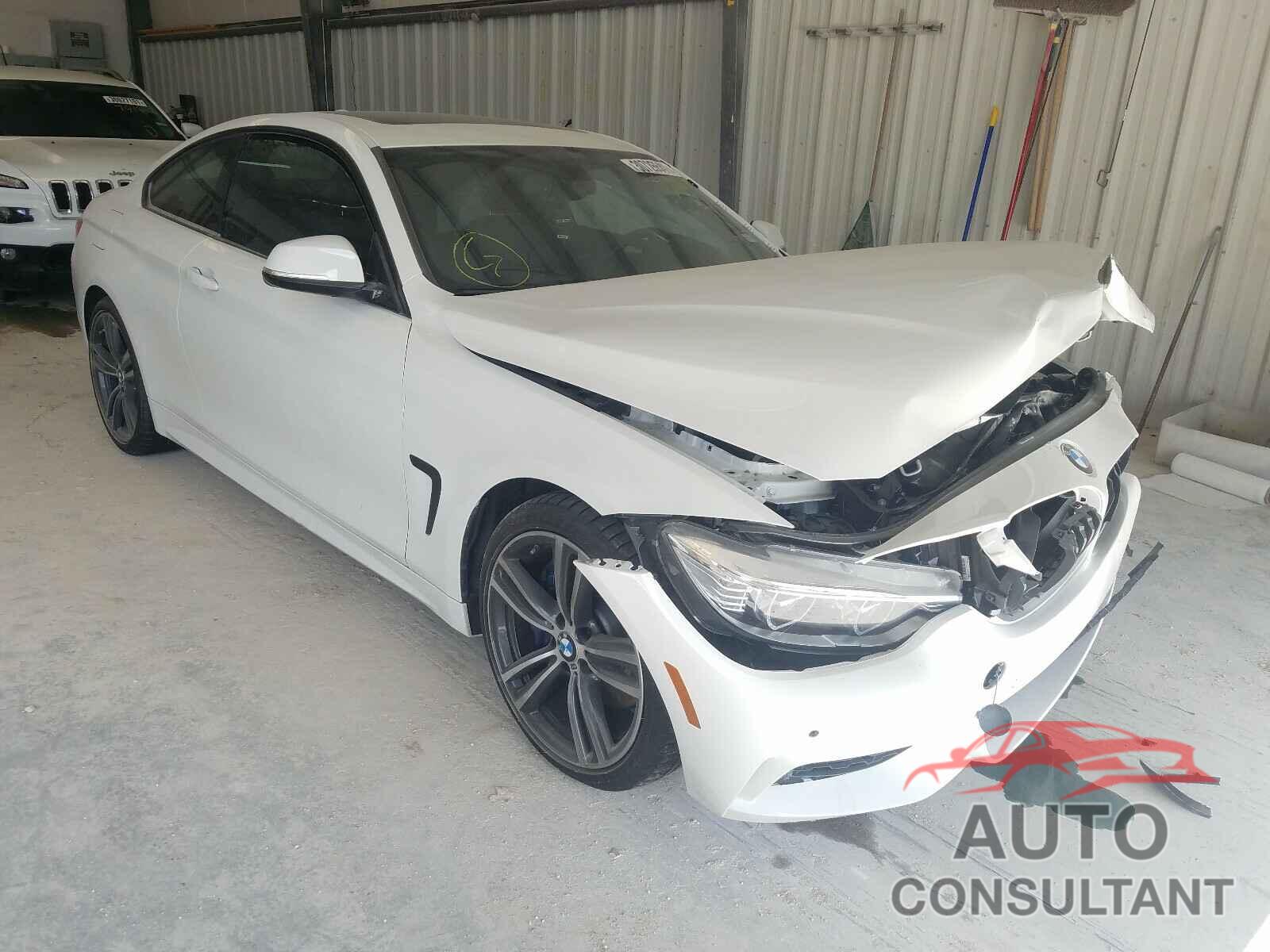 BMW 4 SERIES 2017 - WBA4P1C56HK522090