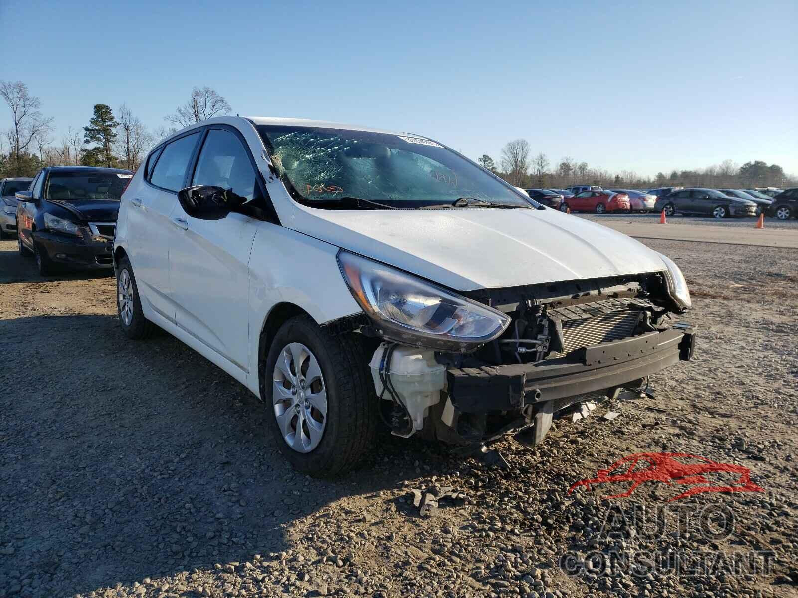 HYUNDAI ACCENT 2016 - KMHCT5AE5GU260078