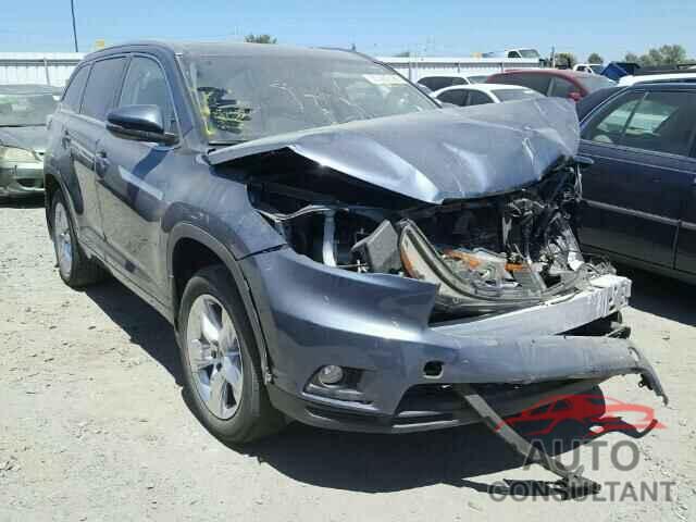 TOYOTA HIGHLANDER 2015 - 5TDDKRFH7FS106349