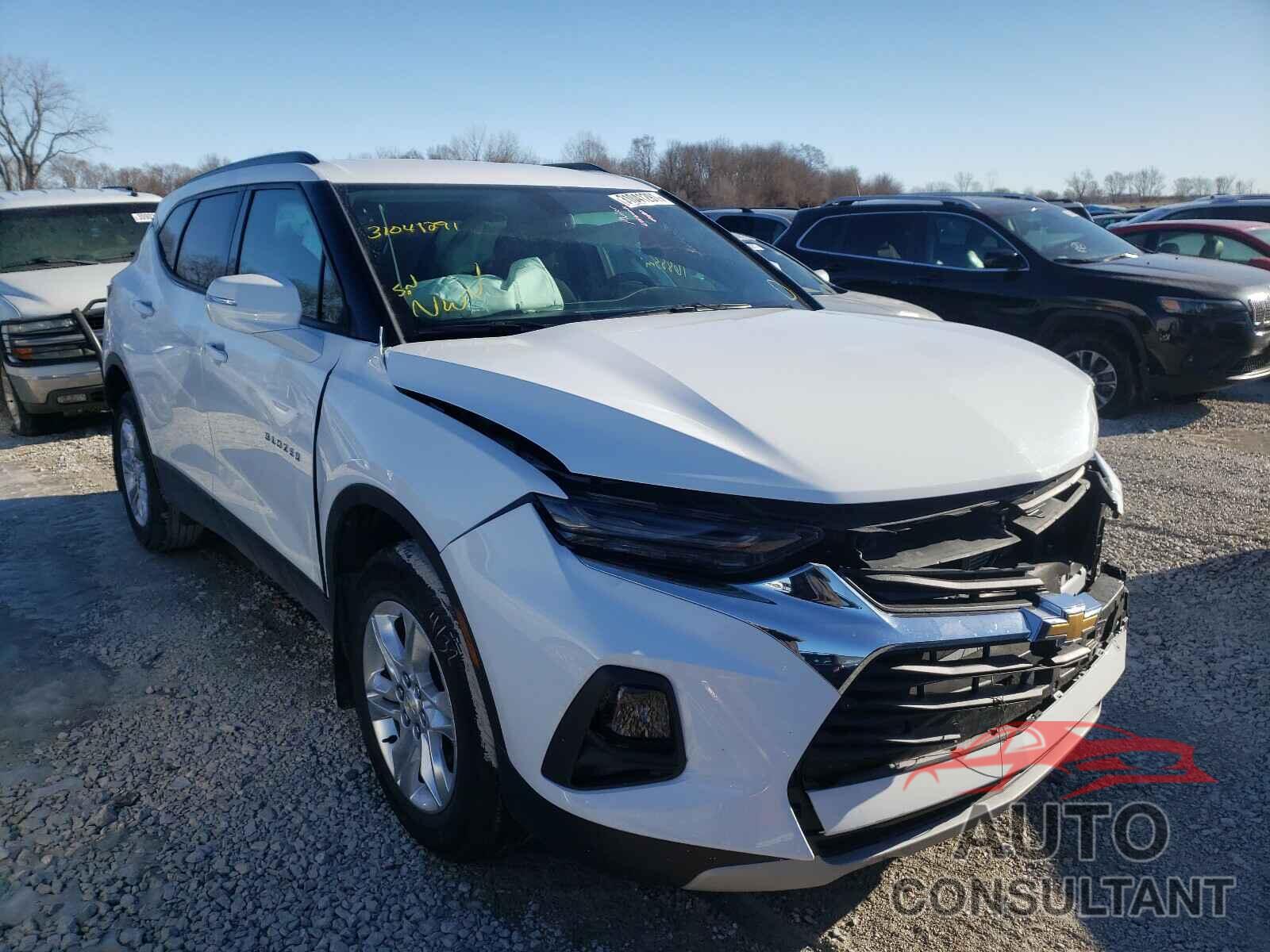 CHEVROLET BLAZER 2019 - 3GNKBBRA9KS683359