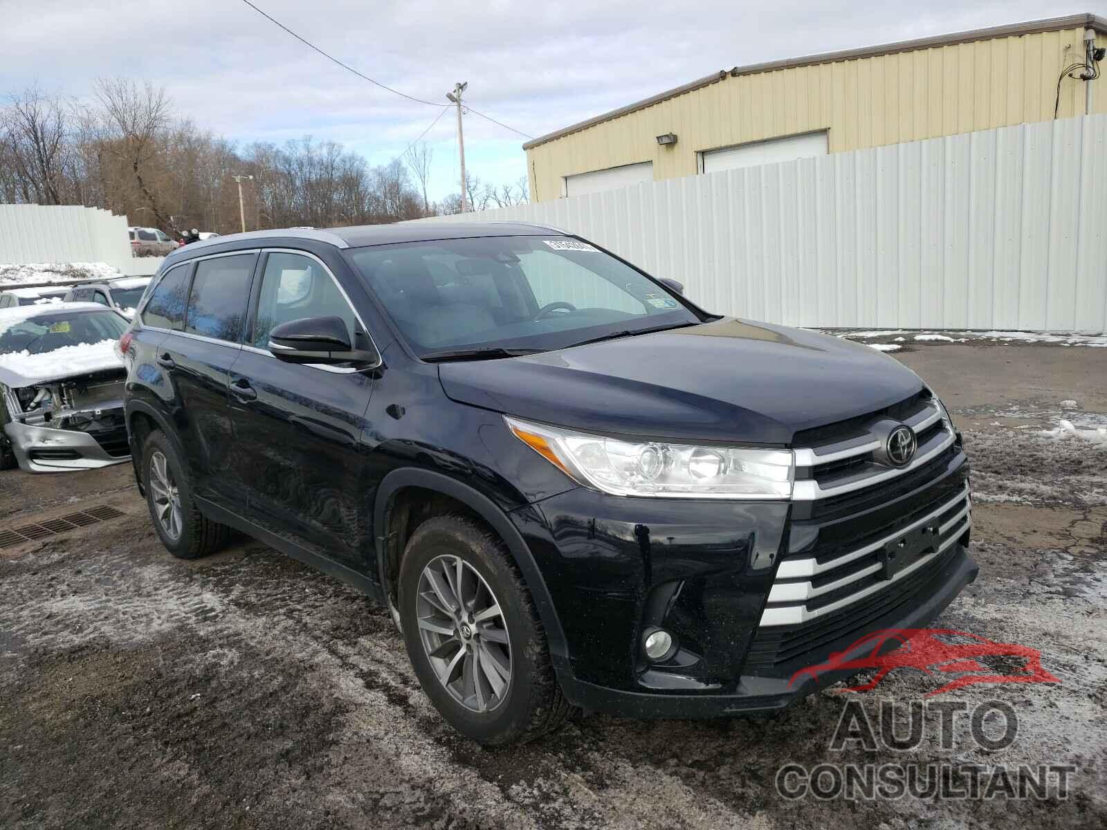 TOYOTA HIGHLANDER 2019 - 5TDJZRFH4KS579750