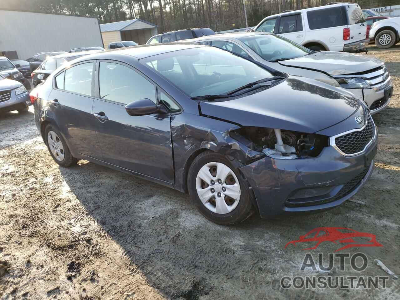 KIA FORTE 2016 - KNAFK4A60G5493753