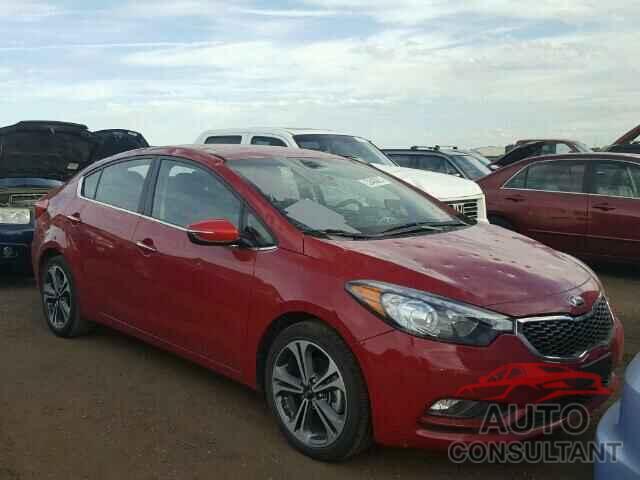 KIA FORTE 2016 - KNAFX4A88G5489730