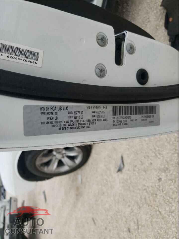 DODGE CHALLENGER 2018 - 2C3CDZAG3JH246723